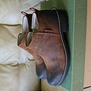 Keen Oregon City Low Leather Boot Bootie brown 10